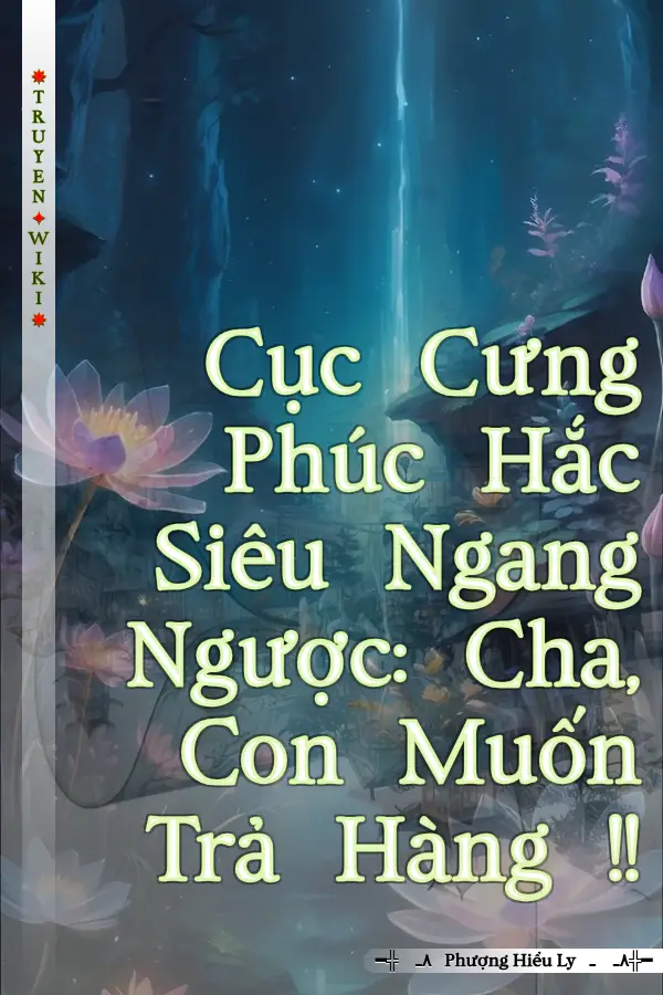 Cục Cưng Phúc Hắc Siêu Ngang Ngược: Cha, Con Muốn Trả Hàng !!