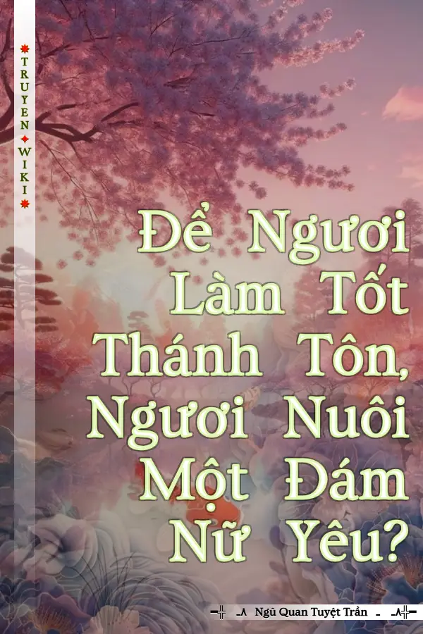 Để Ngươi Làm Tốt Thánh Tôn, Ngươi Nuôi Một Đám Nữ Yêu?