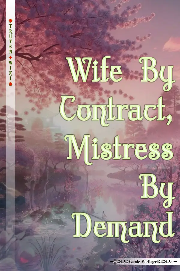Wife By Contract, Mistress By Demand